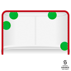 Source For Sports Magnetic Shooting Net Targets - Green 6"