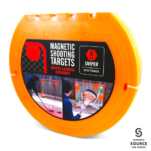 Magnetic Shooting Net Targets - Orange 8" Source For Sports Magnetic Shooting Net Targets - Orange 8" -StringKing shop SDC magnet targets orng