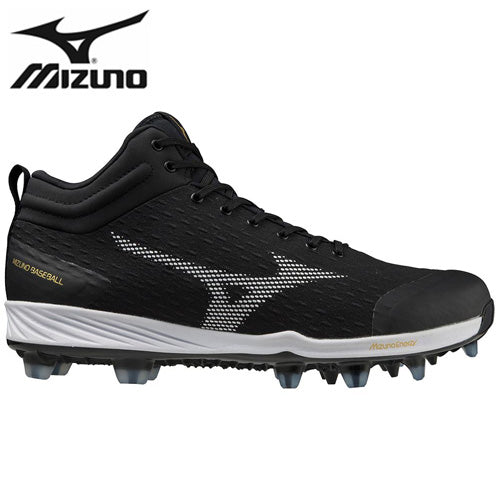Mizuno Dominant 4 TPU Mid - Black Mizuno Dominant 4 TPU Mid - Black -StringKing shop mizunodominanttpumidblack