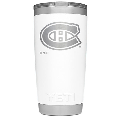 Yeti NHL Rambler 20 oz. Tumbler Yeti NHL Rambler 20 Oz. Tumbler -StringKing shop nhl20ozmontrealcanadienswht