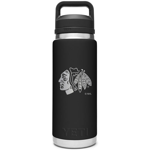 Yeti NHL Rambler 26 oz. Chug Cap Bottle Yeti NHL Rambler 26 Oz. Chug Cap Bottle -StringKing shop nhl26ozchicagoblackhawks