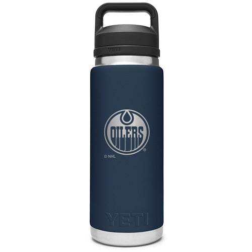 Yeti NHL Rambler 26 oz. Chug Cap Bottle Yeti NHL Rambler 26 Oz. Chug Cap Bottle -StringKing shop nhl26ozedmontonoilers