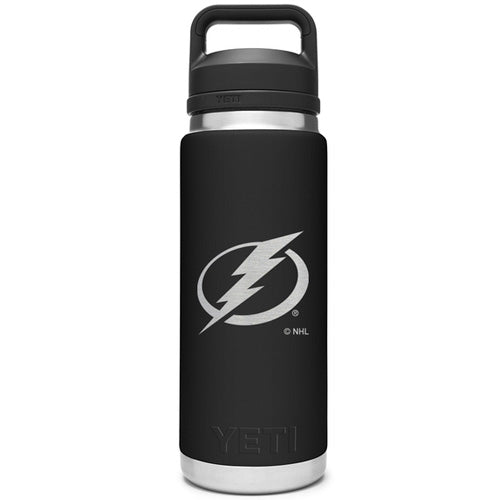 Yeti NHL Rambler 26 oz. Chug Cap Bottle Yeti NHL Rambler 26 Oz. Chug Cap Bottle -StringKing shop nhl26oztampabaylightning