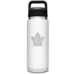 Yeti NHL Rambler 26 Oz. Chug Cap Bottle 3 Yeti NHL Rambler 26 Oz. Chug Cap Bottle -StringKing shop nhl26oztorontomapleleafswht