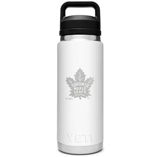 Yeti NHL Rambler 26 oz. Chug Cap Bottle Yeti NHL Rambler 26 Oz. Chug Cap Bottle -StringKing shop nhl26oztorontomapleleafswht