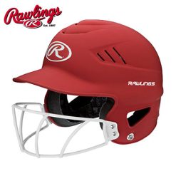 Rawlings Coolflo Highlighter W/Mask -StringKing shop rawlingshelmethighlighterred