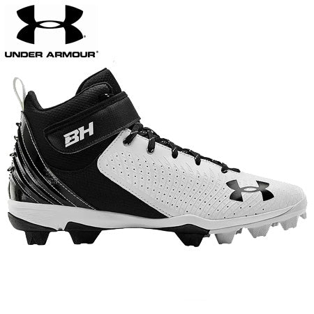 Under Armour Harper 5 Mid RM - Black Jr. Under Armour Harper 5 Mid RM - Black Jr. -StringKing shop underarmourharper5midwhtblk