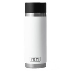 Yeti Rambler 18 Oz. Bottle W/Hot Shot Cap 4 Yeti Rambler 18 Oz. Bottle W/Hot Shot Cap -StringKing shop yetibottlehotshot18ozwhite