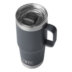 Yeti Rambler 20 Oz. Travel Mug 3 Yeti Rambler 20 Oz. Travel Mug -StringKing shop yeticharcoalmug20